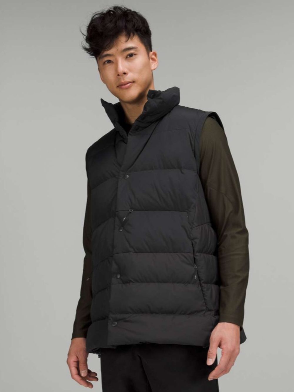 *FLAWS Lululemon Mens Transformable Parka